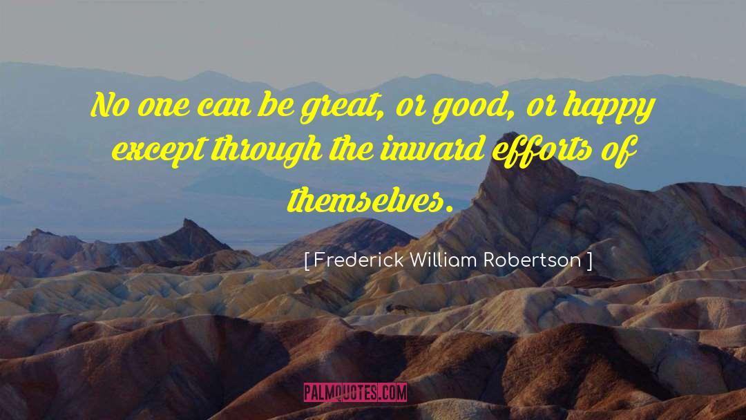 Happy Humility quotes by Frederick William Robertson