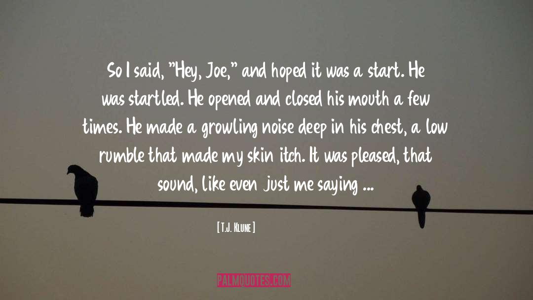 Happy Joe Cider quotes by T.J. Klune