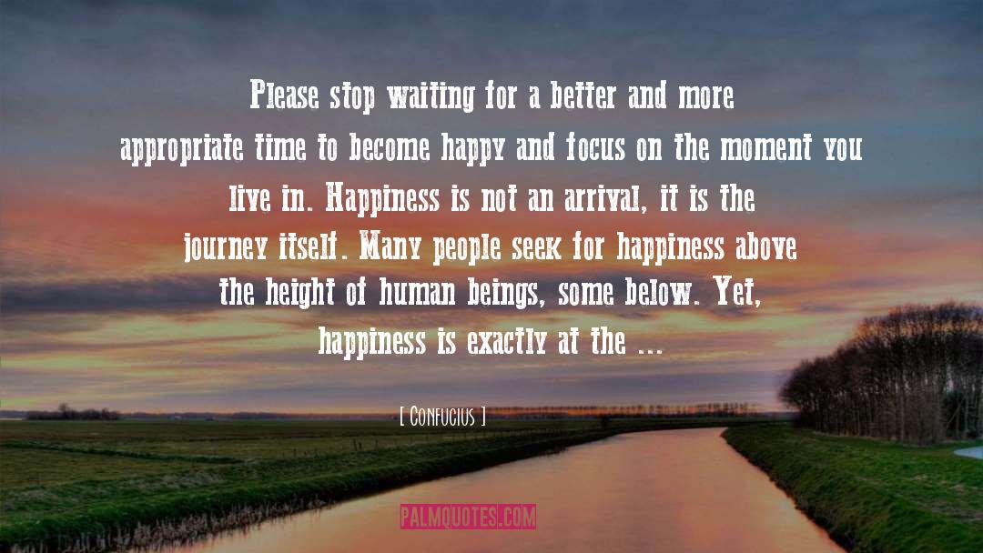 Happy Journey And Success quotes by Confucius