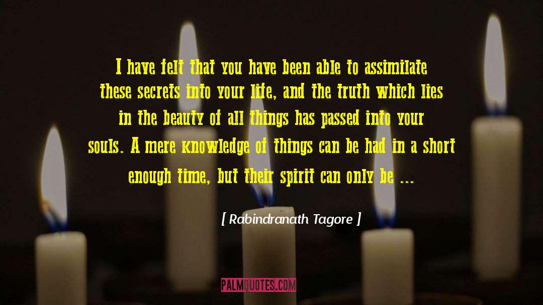 Happy Life Secrets quotes by Rabindranath Tagore