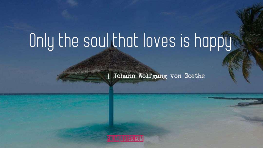 Happy Love quotes by Johann Wolfgang Von Goethe