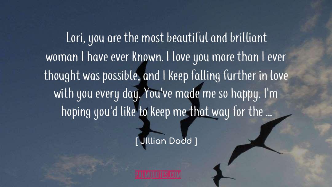 Happy Man quotes by Jillian Dodd