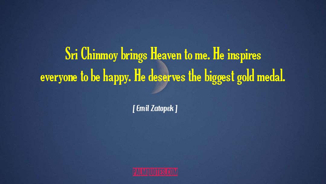 Happy Memories quotes by Emil Zatopek