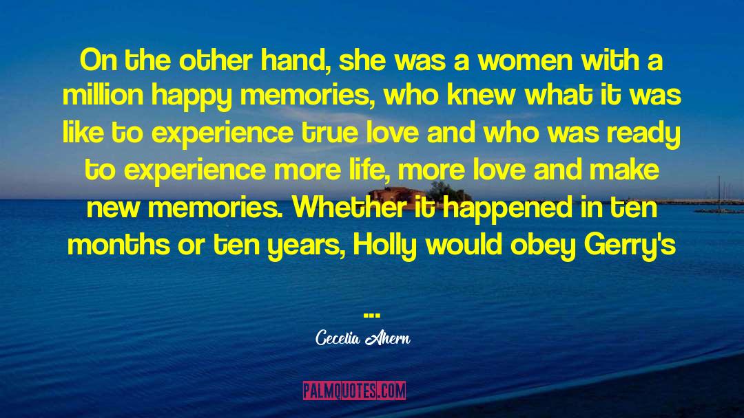 Happy Memories quotes by Cecelia Ahern