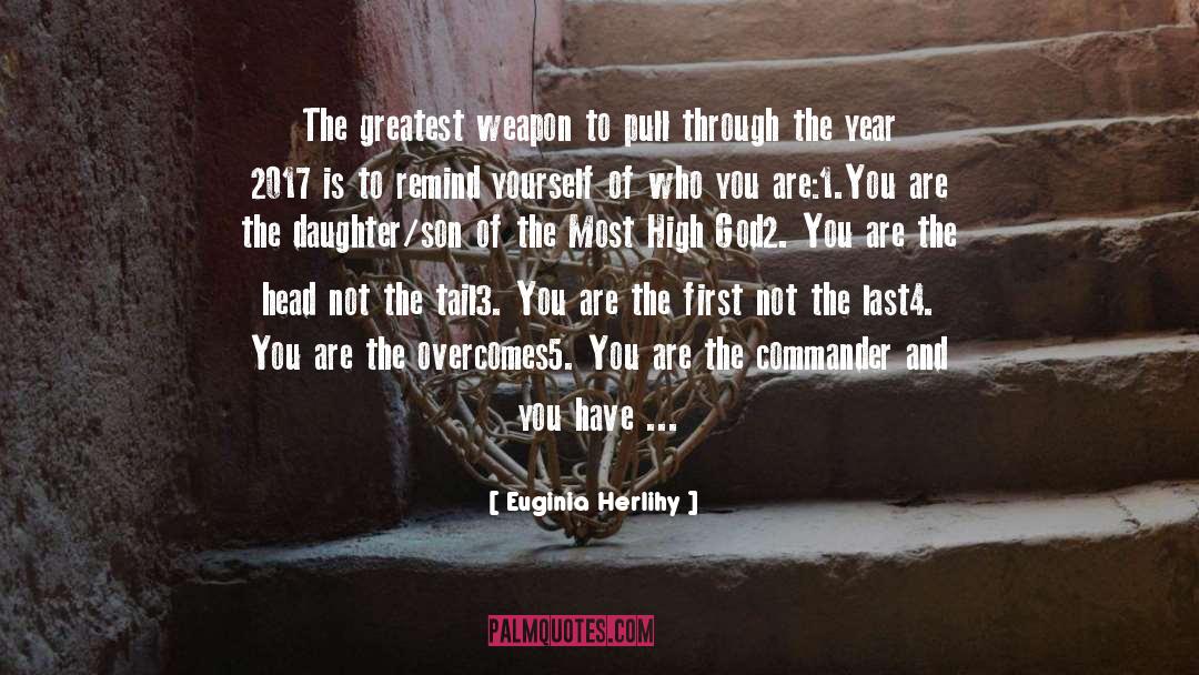 Happy New Year Inspirational quotes by Euginia Herlihy