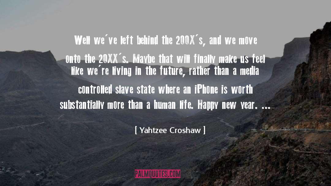 Happy New Year quotes by Yahtzee Croshaw