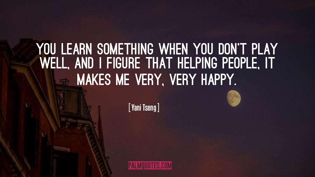 Happy People quotes by Yani Tseng