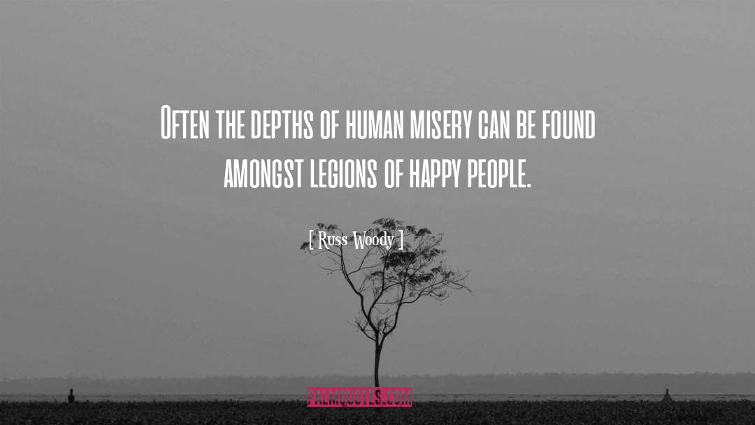 Happy People quotes by Russ Woody