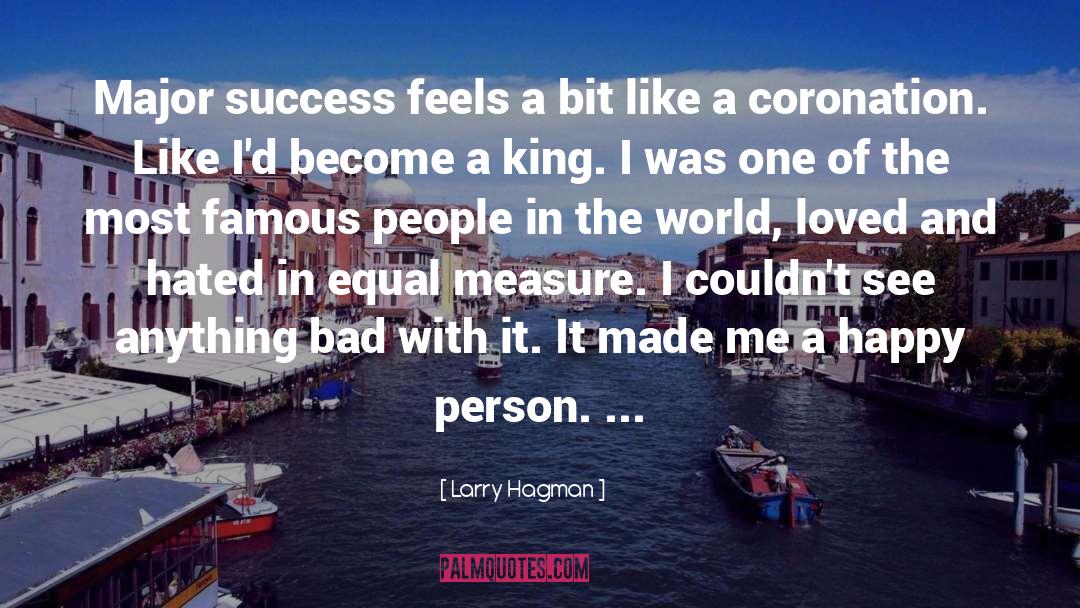 Happy Person quotes by Larry Hagman