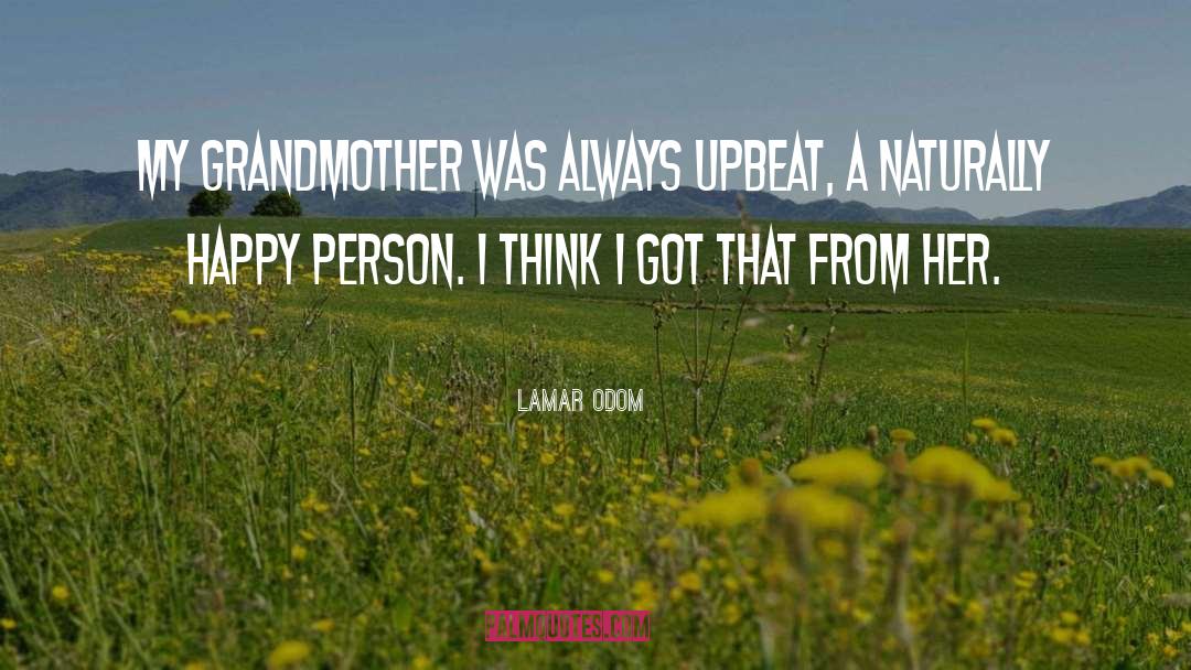 Happy Person quotes by Lamar Odom