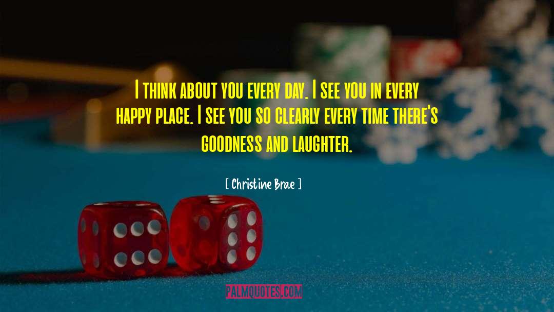 Happy Place quotes by Christine Brae