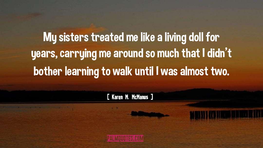 Happy Siblings Day Sister quotes by Karen M. McManus