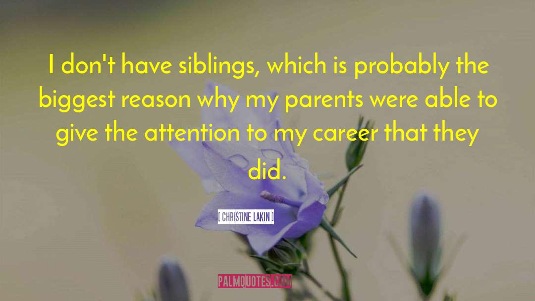 Happy Siblings Day Sister quotes by Christine Lakin