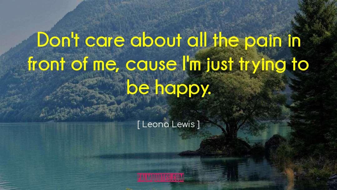 Happy Single quotes by Leona Lewis