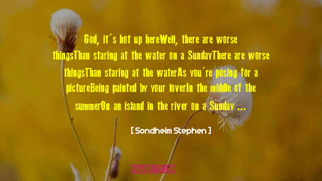 Happy Summer quotes by Sondheim Stephen