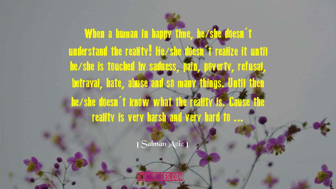 Happy Times quotes by Salman Aziz