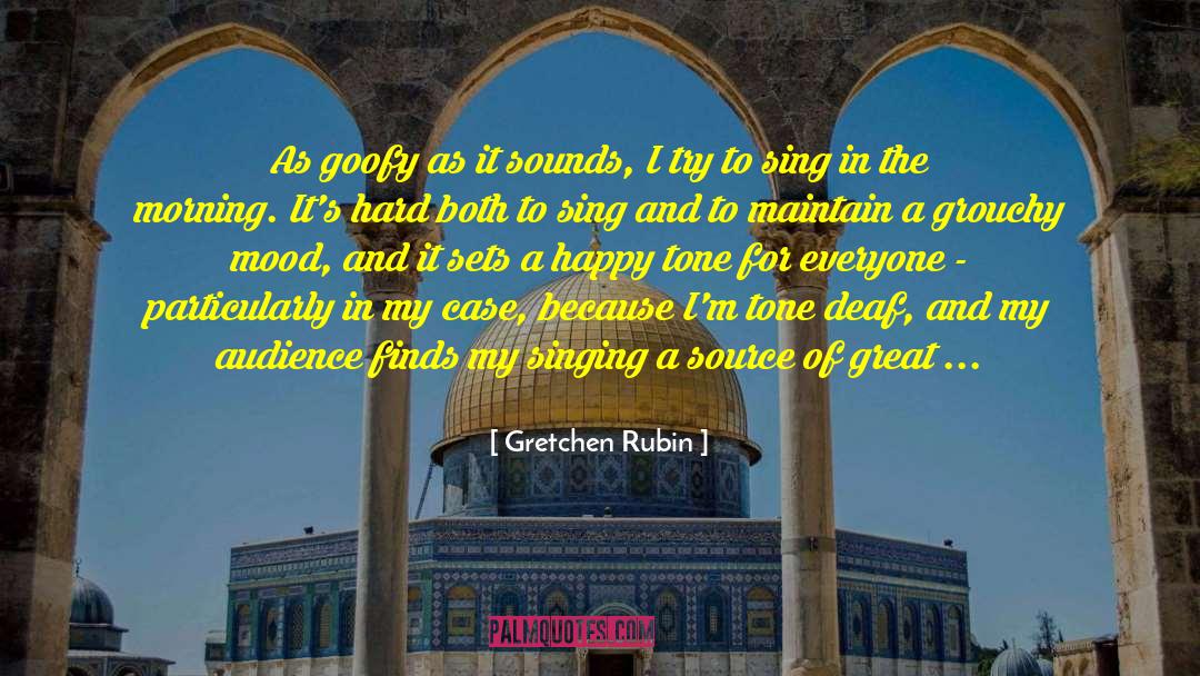 Happy Weekend Morning quotes by Gretchen Rubin