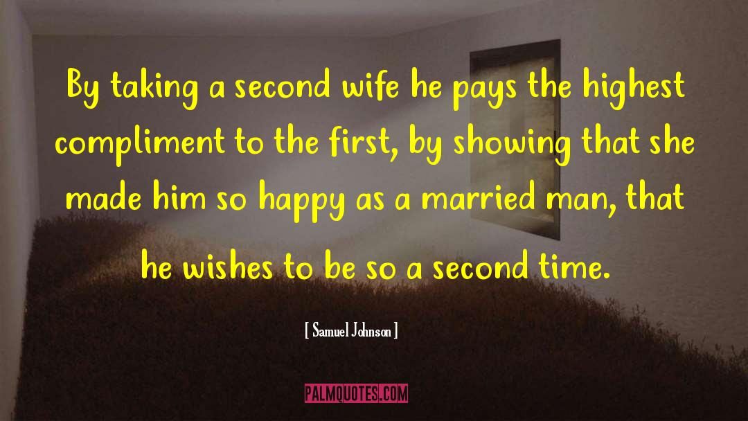 Happy Wife quotes by Samuel Johnson