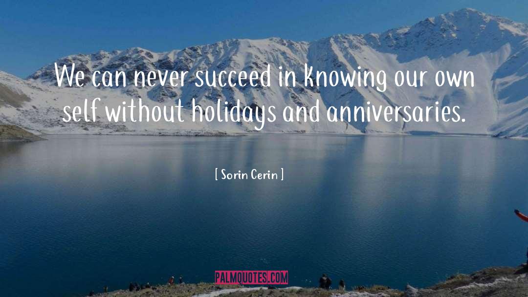 Happyish Holidays quotes by Sorin Cerin