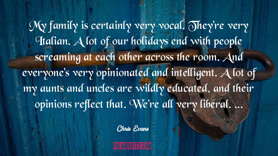 Happyish Holidays quotes by Chris Evans