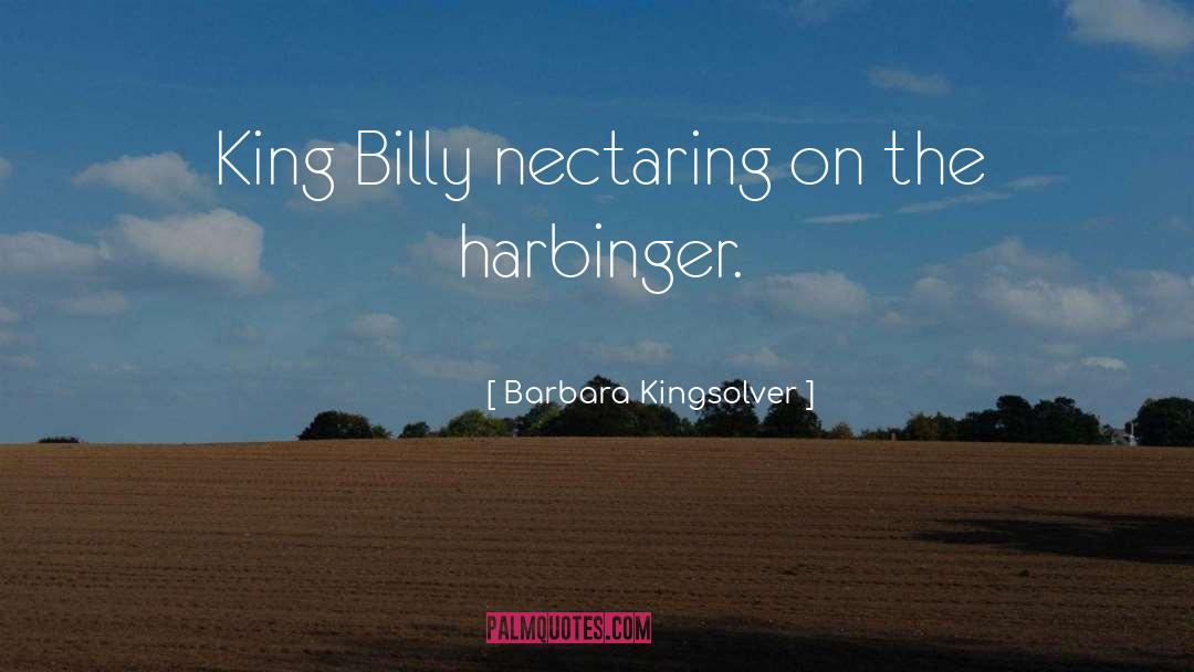 Harbinger quotes by Barbara Kingsolver