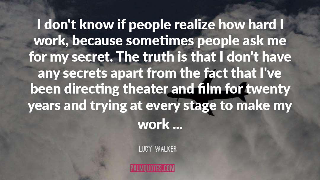 Harbored Secrets quotes by Lucy Walker