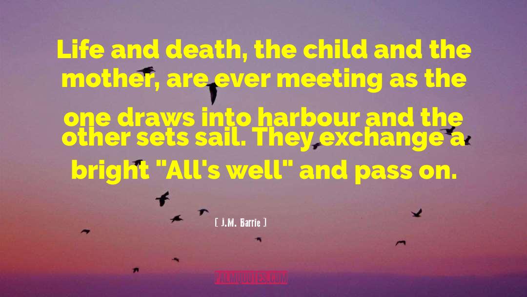 Harbour Falls Mystery quotes by J.M. Barrie