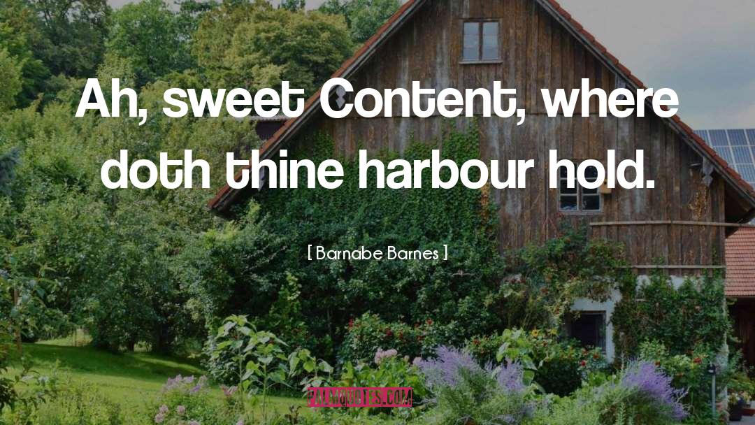 Harbour quotes by Barnabe Barnes