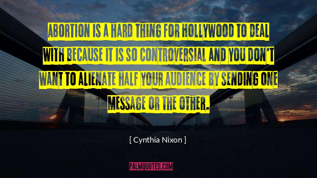 Hard Days quotes by Cynthia Nixon