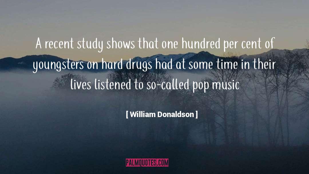 Hard Drugs quotes by William Donaldson
