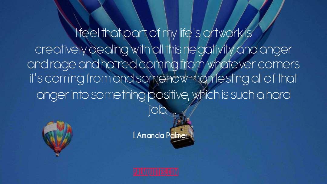 Hard Job quotes by Amanda Palmer