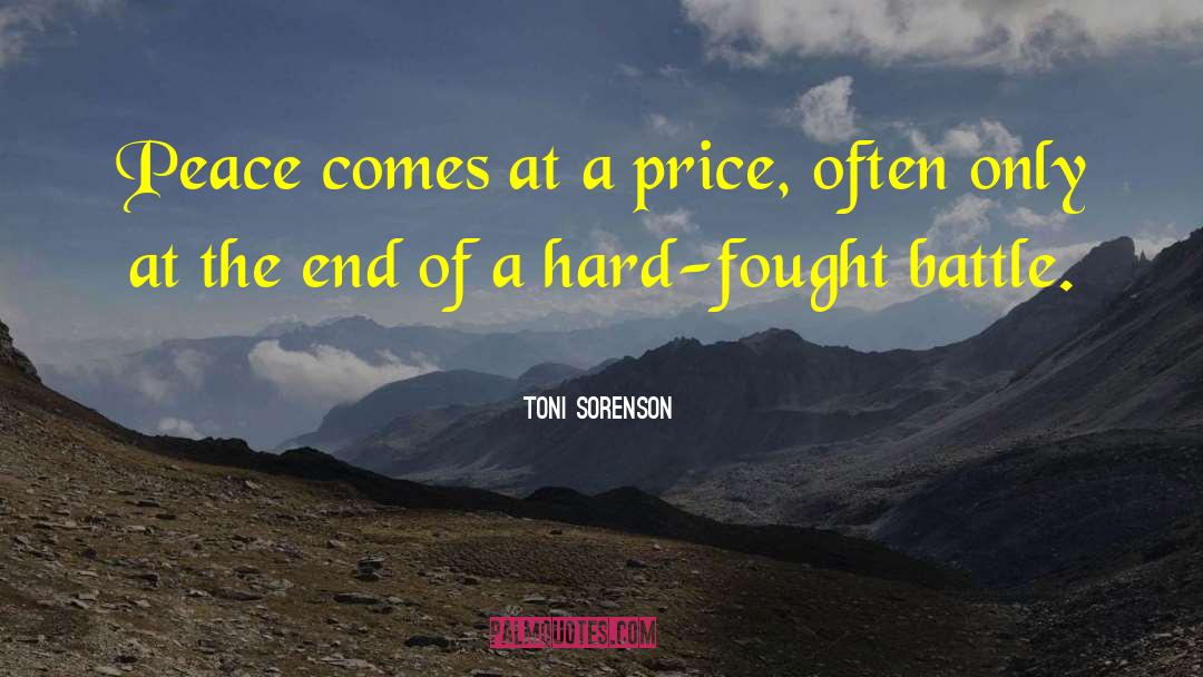 Hard Lessons quotes by Toni Sorenson