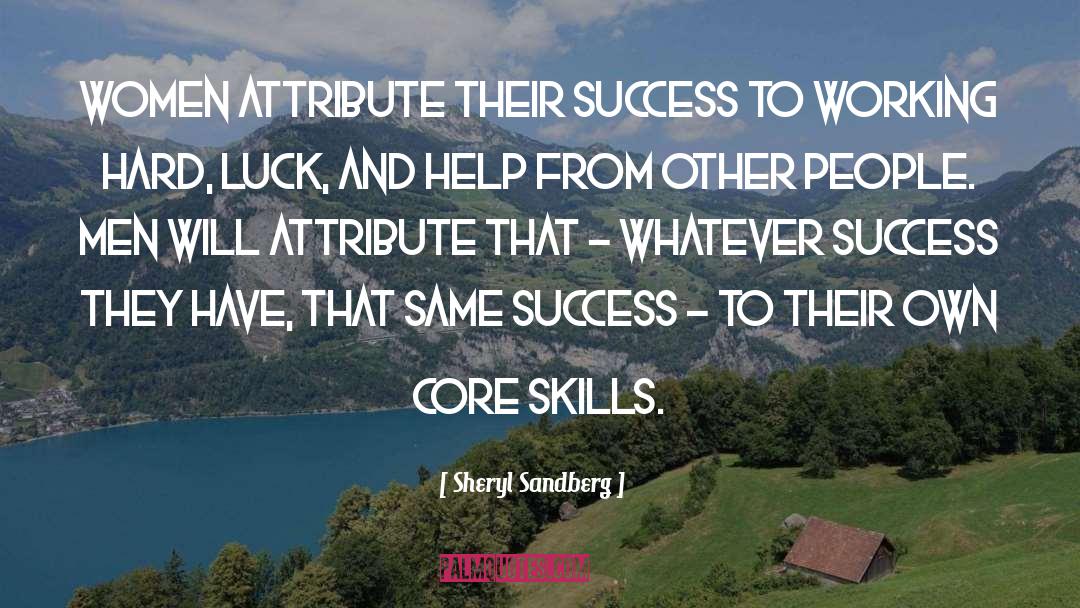 Hard Luck quotes by Sheryl Sandberg