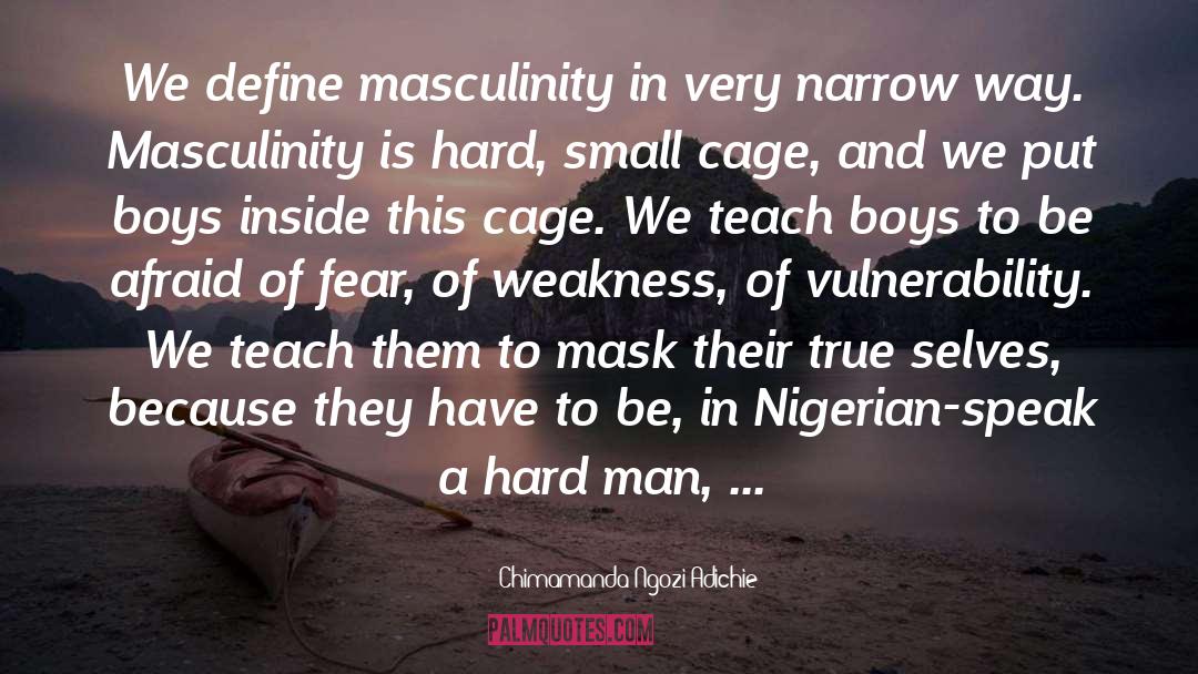 Hard Man quotes by Chimamanda Ngozi Adichie