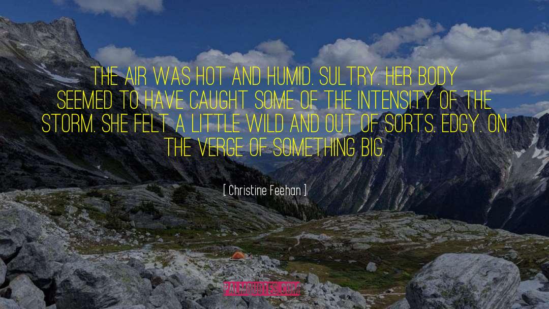 Hard Science Fiction quotes by Christine Feehan