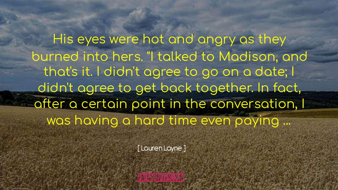 Hard Time quotes by Lauren Layne