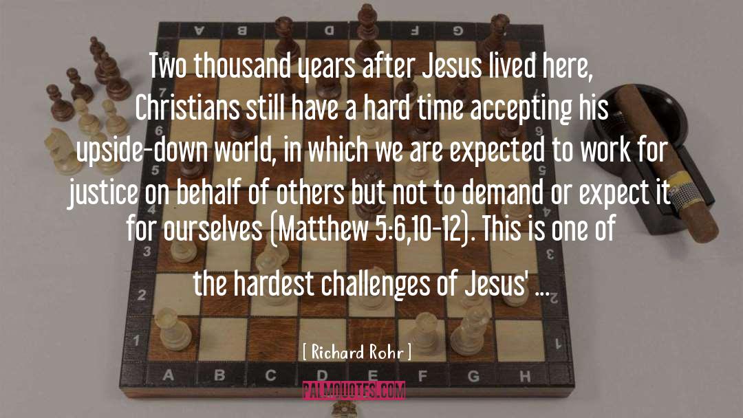 Hard Time quotes by Richard Rohr