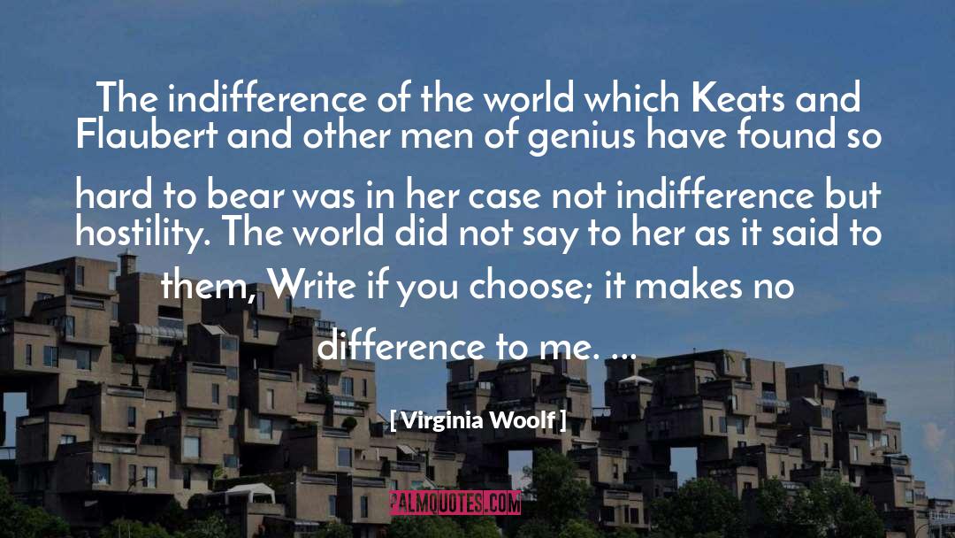 Hard To Bear quotes by Virginia Woolf