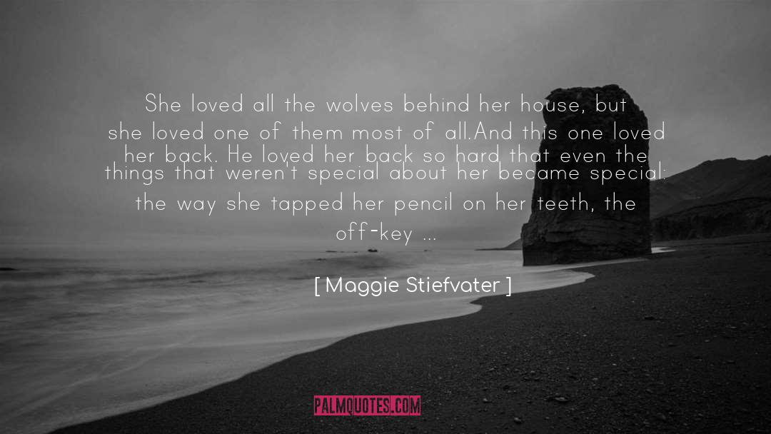 Hard To Say The Truth quotes by Maggie Stiefvater