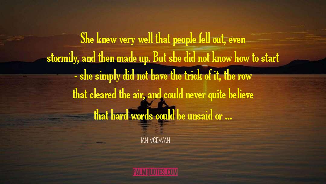 Hard Words quotes by Ian McEwan