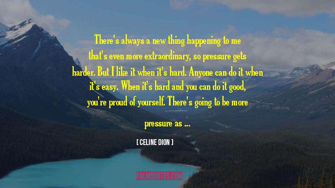 Hard Work Success quotes by Celine Dion