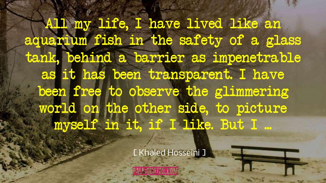 Hardiest Aquarium quotes by Khaled Hosseini