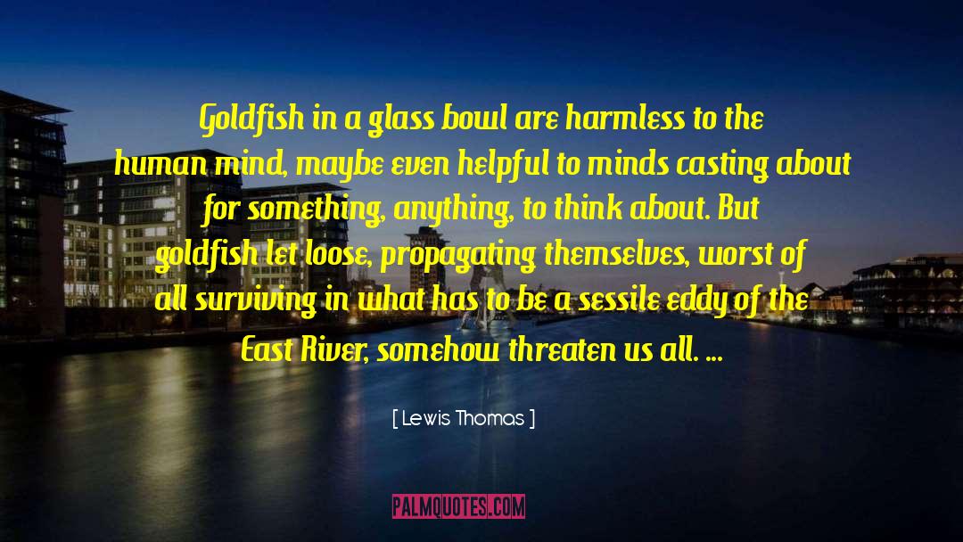 Hardiest Aquarium quotes by Lewis Thomas