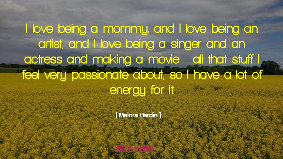 Hardin quotes by Melora Hardin