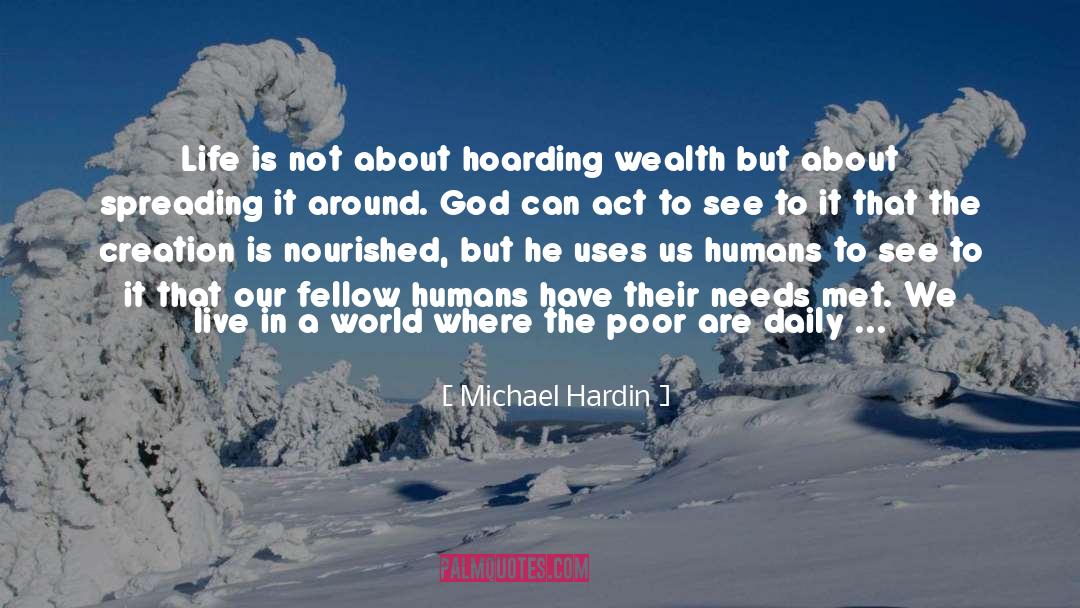 Hardin quotes by Michael Hardin
