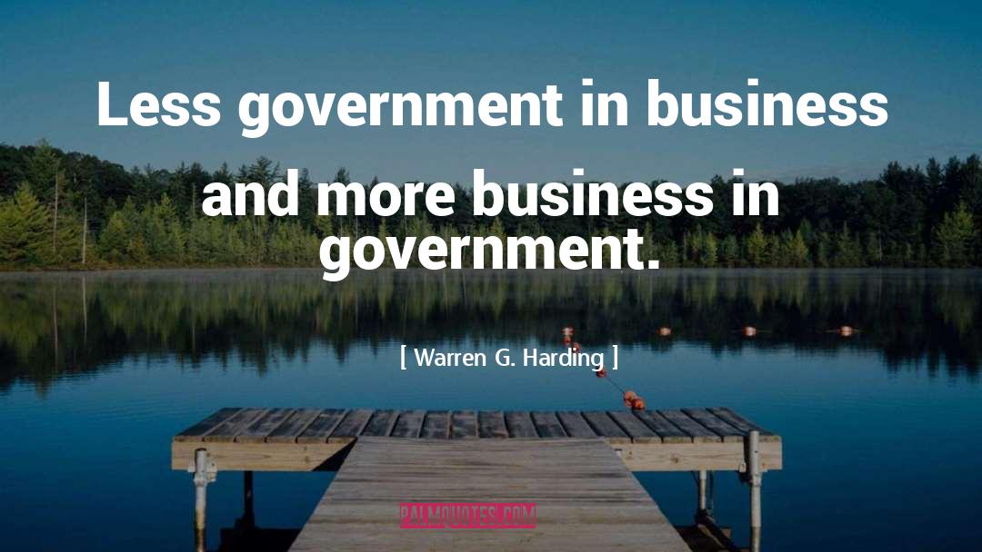 Harding quotes by Warren G. Harding