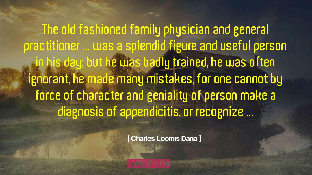 Hardship And Family quotes by Charles Loomis Dana