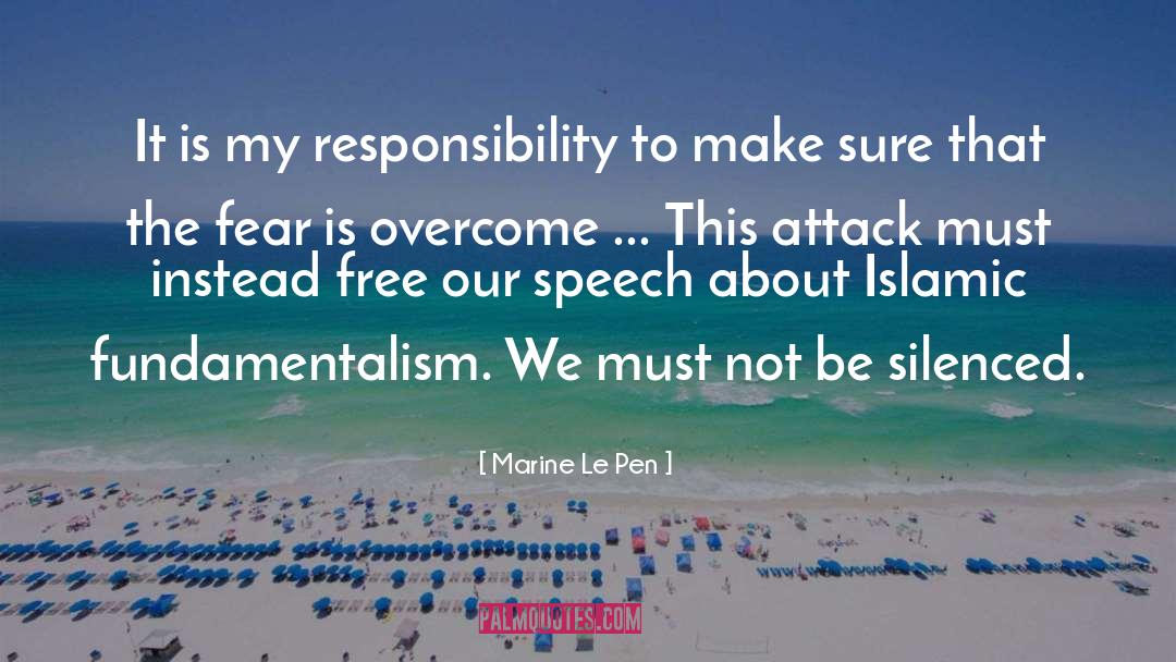 Hardship Overcome quotes by Marine Le Pen