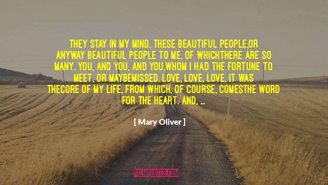 Hardships In Life quotes by Mary Oliver