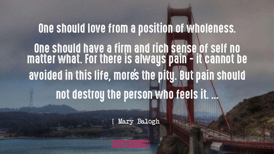 Hardships In Life quotes by Mary Balogh